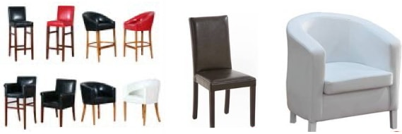 deri sandalye kiralama