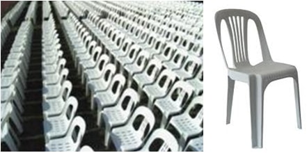 plastik sandalye kiralama