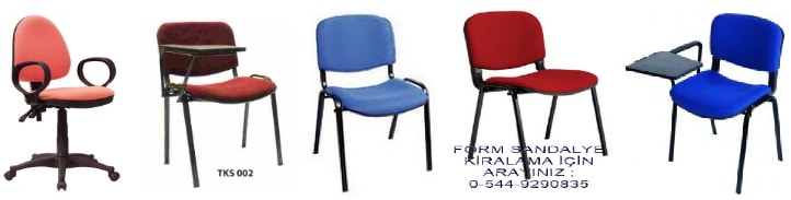 seminer sandalyesi kiralama
